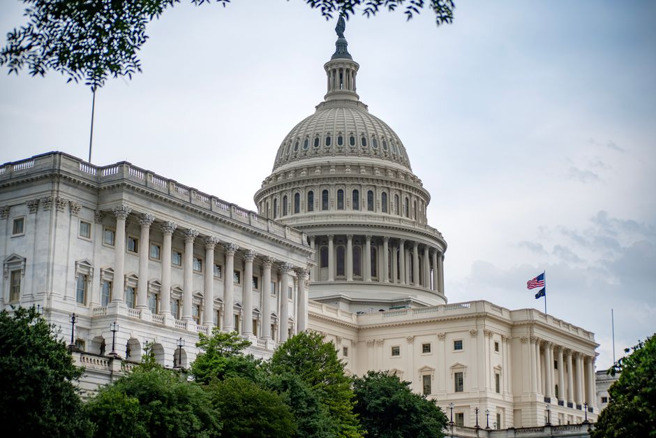 The US Capitol Building in Washington DC