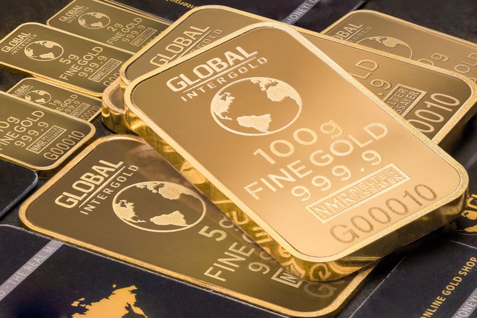 Gold bars stacked as a store of value amid geopolitical uncertainty