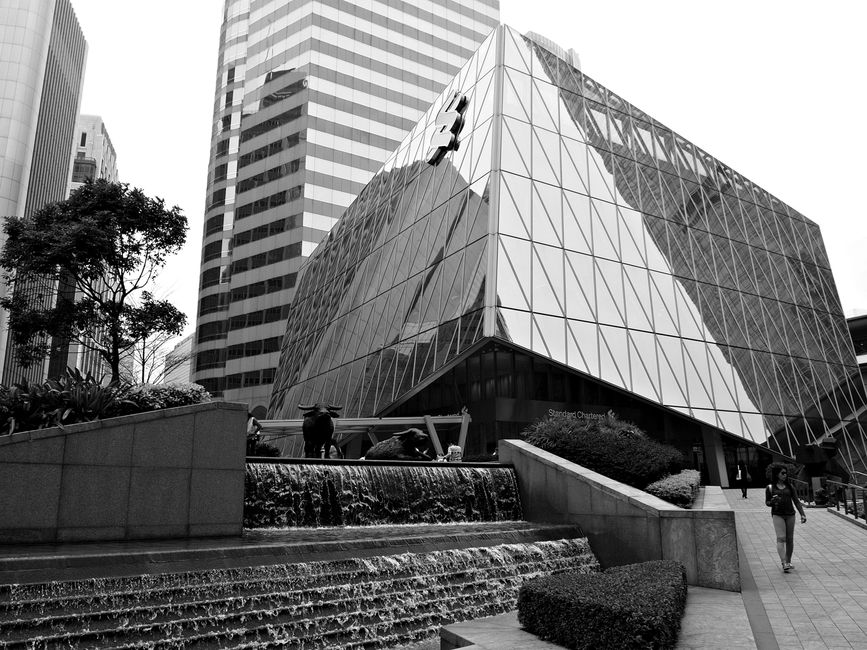 Exchange Square in Hong Kong's financial district