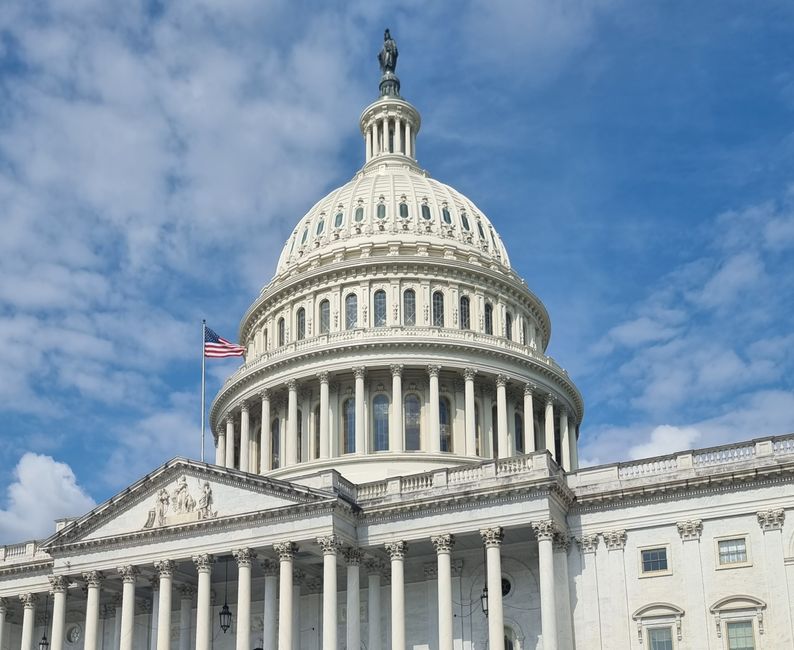 US Capitol building in Washington, DC