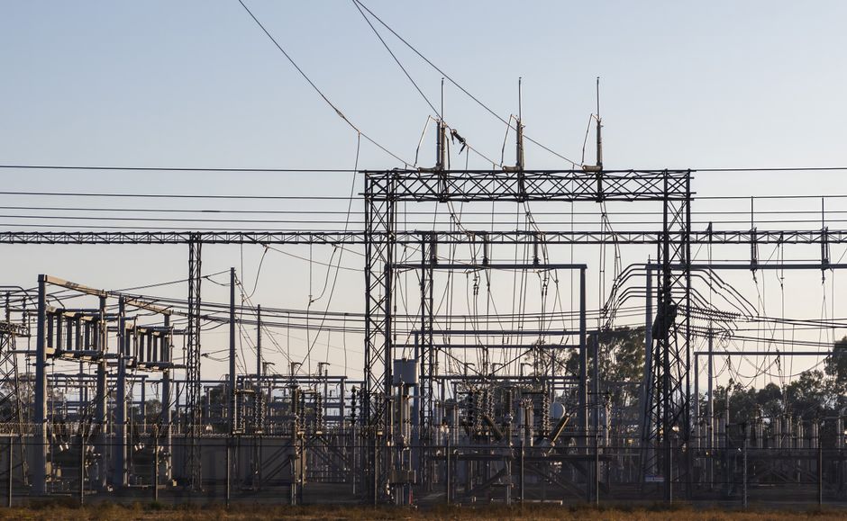 An electrical substation represents the power infrastructure needed for expanding data-center capacity.