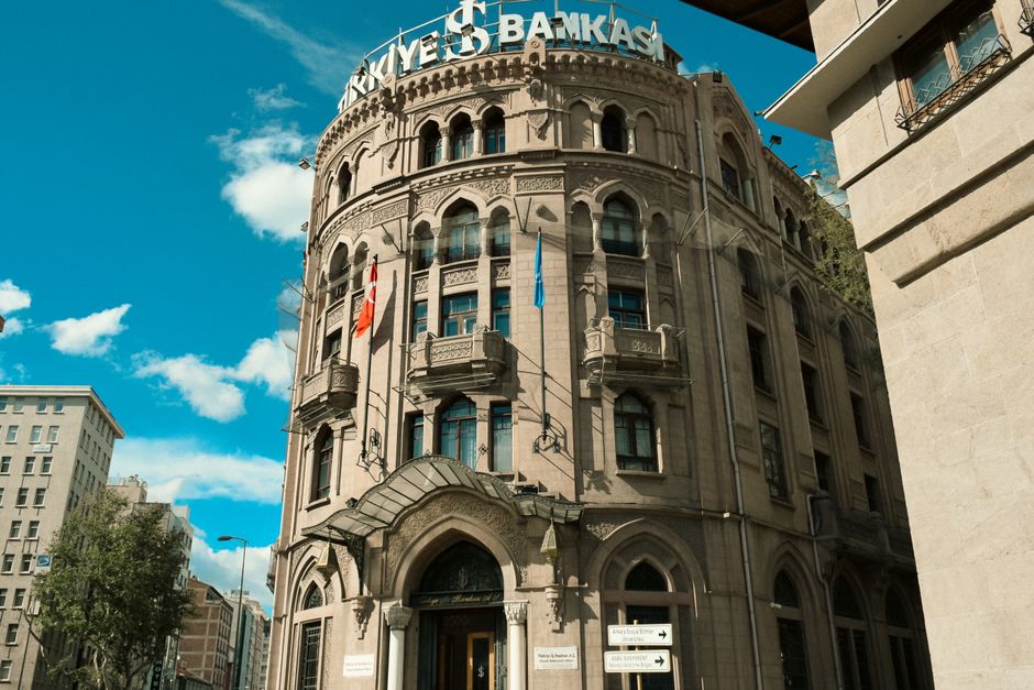 Historic financial exchange building representing the public-market venue and infrastructure behind equity issuance.