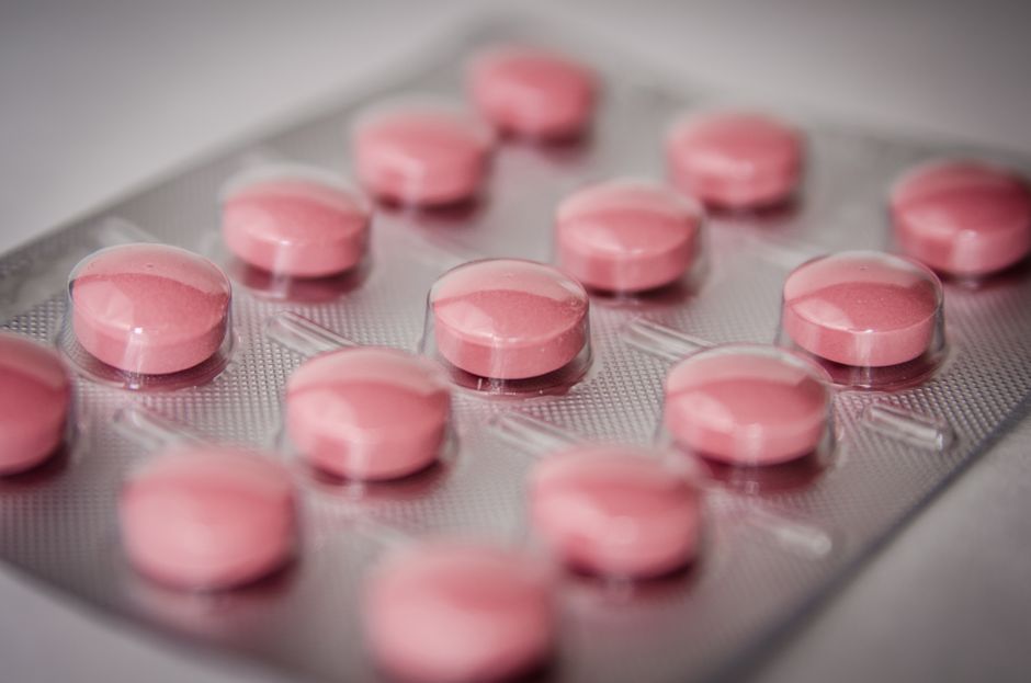 Pharmaceutical tablets in a blister pack